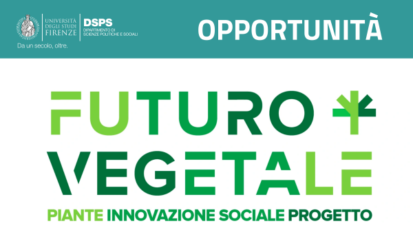 Master in FUTURO VEGETALE. PIANTE, INNOVAZIONE SOCIALE E PROGETTO: info e iscrizioni!